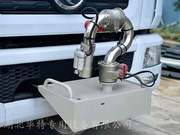 灑水車電動(dòng)水炮安裝效果圖